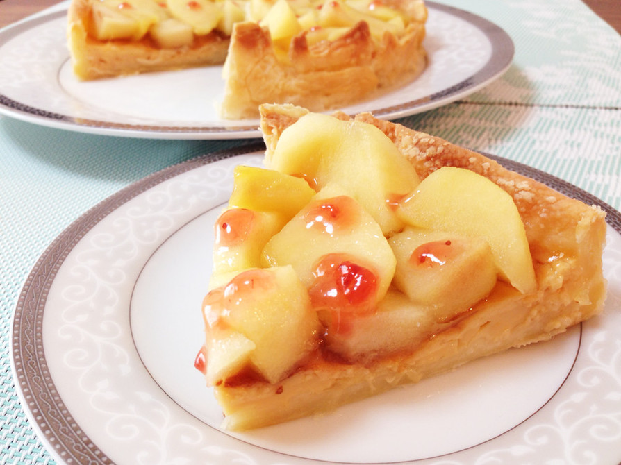 簡単♥️アップルパイ風デザートキッシュ by スズケンさんの嫁 【クックパッド】 簡単おいしいみんなのレシピが395万品