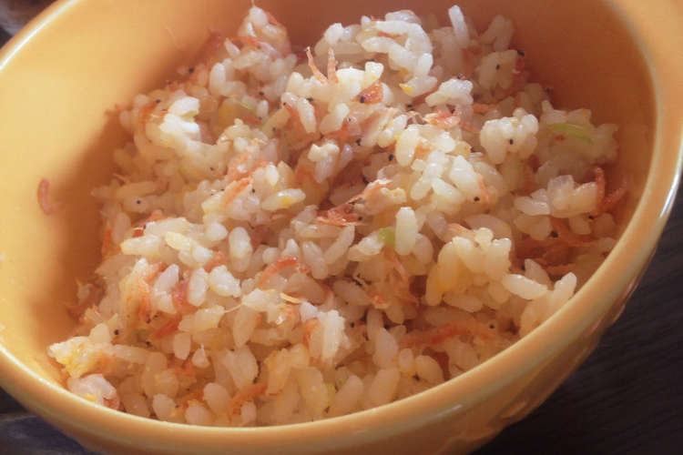すぐ出来る オキアミエビのチャーハン レシピ 作り方 By しおうり クックパッド