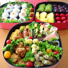 ☆小学校 運動会のお弁当☆2016