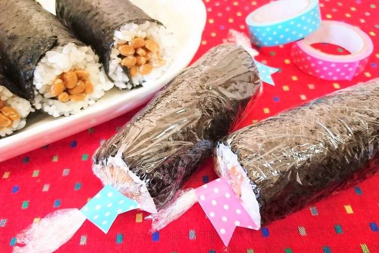 簡単 お弁当にも スティック納豆巻き レシピ 作り方 By ｓ４ クックパッド 簡単おいしいみんなのレシピが377万品