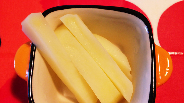 離乳食中期 レンジでじゃが芋スティック レシピ 作り方 By れいかキッチン クックパッド 簡単おいしいみんなのレシピが360万品