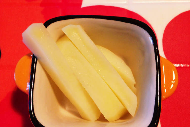 離乳食中期 レンジでじゃが芋スティック レシピ 作り方 By れいかキッチン クックパッド 簡単おいしいみんなのレシピが360万品