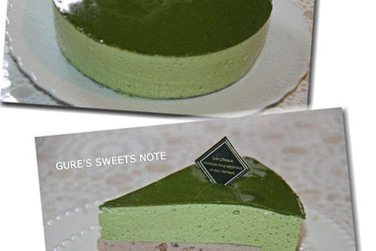 抹茶と小豆のムースケーキ レシピ 作り方 By Gurecoco クックパッド 簡単おいしいみんなのレシピが357万品