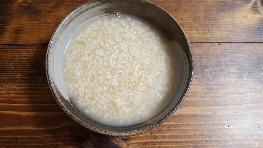 玄米粥の画像