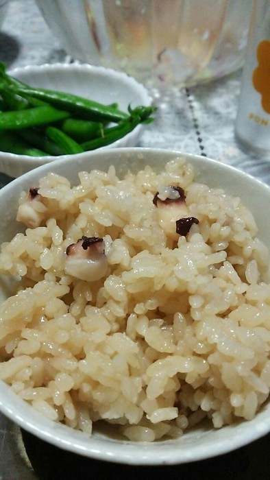 超簡単手抜き料理   たこ飯の写真