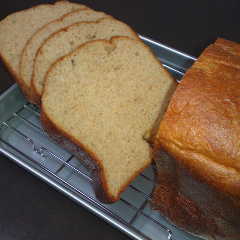 HBで作るマルコメ大豆粉の低糖質パン(改