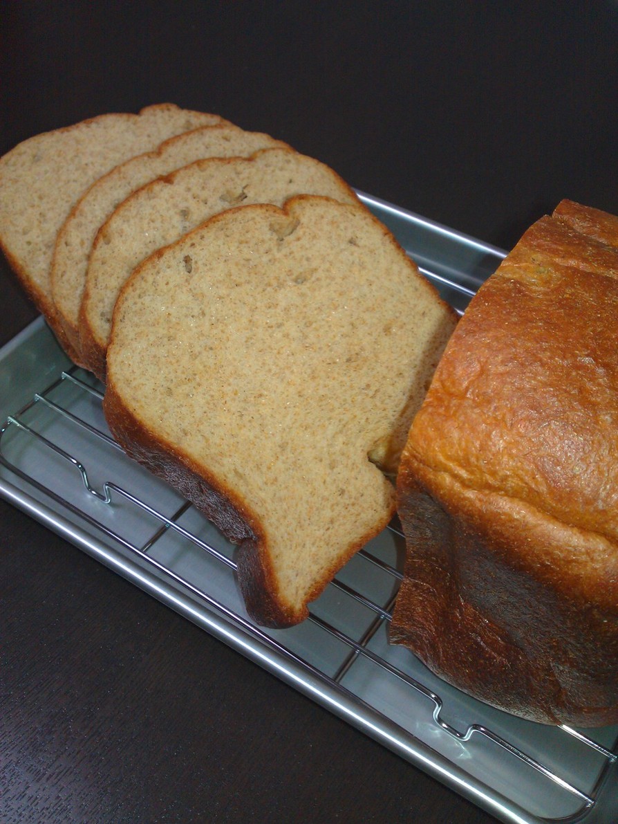 HBで作るマルコメ大豆粉の低糖質パン(改の画像