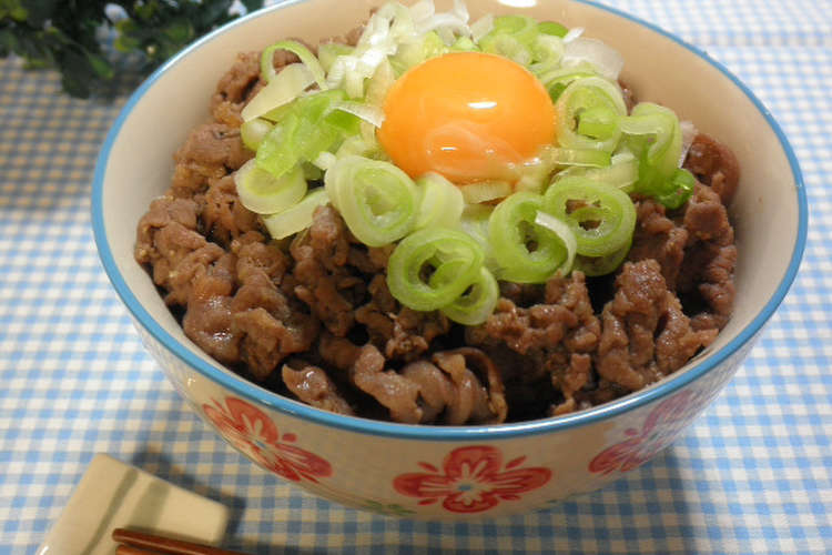 がっつり美味しい焼肉丼 レシピ 作り方 By スノーキッチン クックパッド