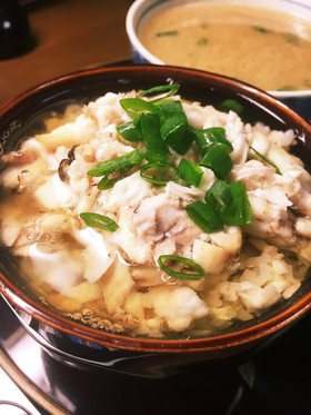 鯛のアラ茶漬け