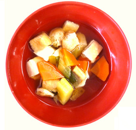 親子で料理 かんたん減塩! けんちん汁