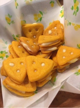 生チーズのチーザ☆とろけるチーズサンドの画像