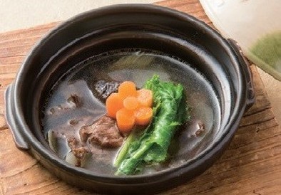 牛肉と野菜のスープ煮の写真