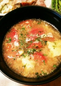 Pork　tomato　soup