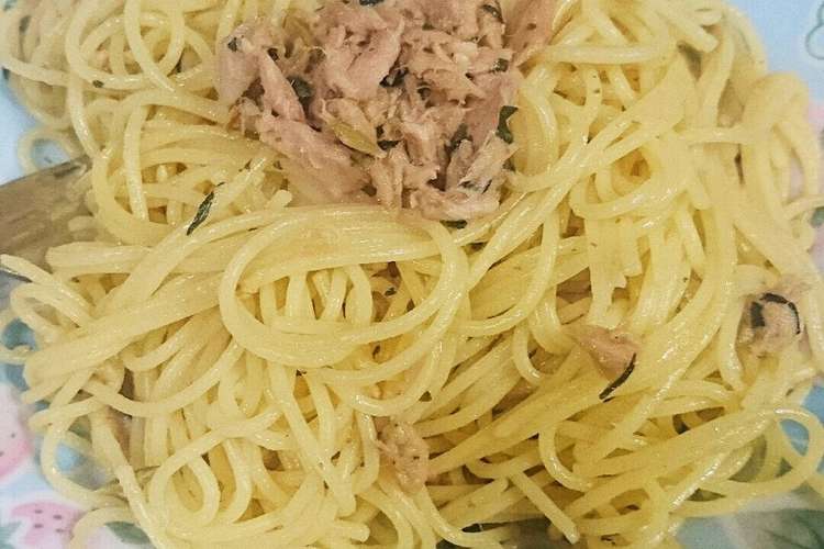 超簡単 お茶漬けのもとで和風パスタ レシピ 作り方 By Pigashi クックパッド