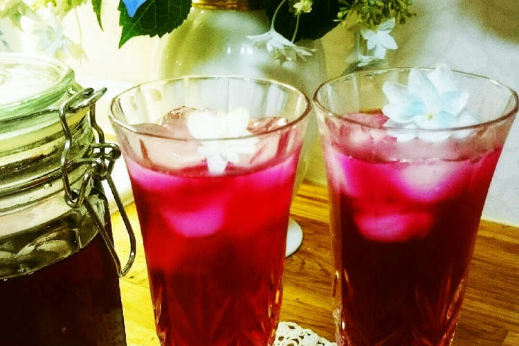 シソ ジュース 作り方 青じそジュースのレシピ 作り方 白ごはん Com