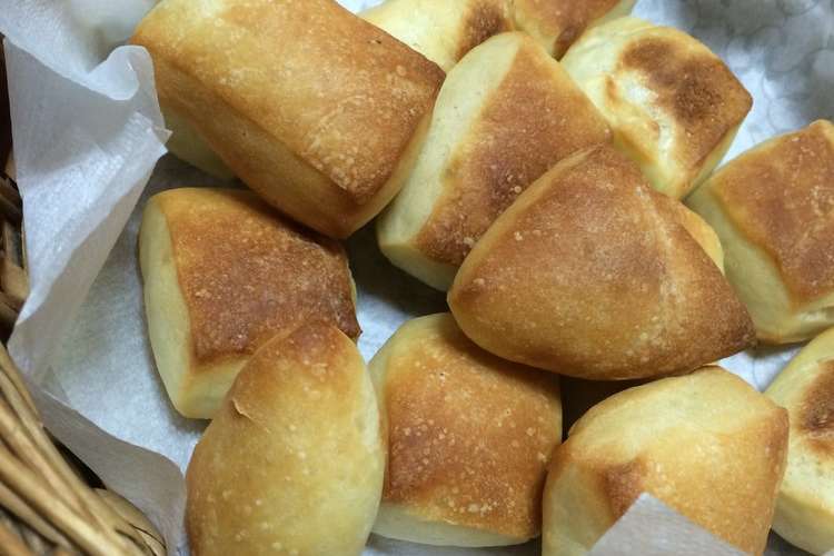 簡単 冷蔵庫発酵1回 朝すぐ焼けるパン レシピ 作り方 By Canasans クックパッド 簡単おいしいみんなのレシピが352万品