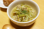 大量消費!キャベツと豚肉のマスタード煮の写真