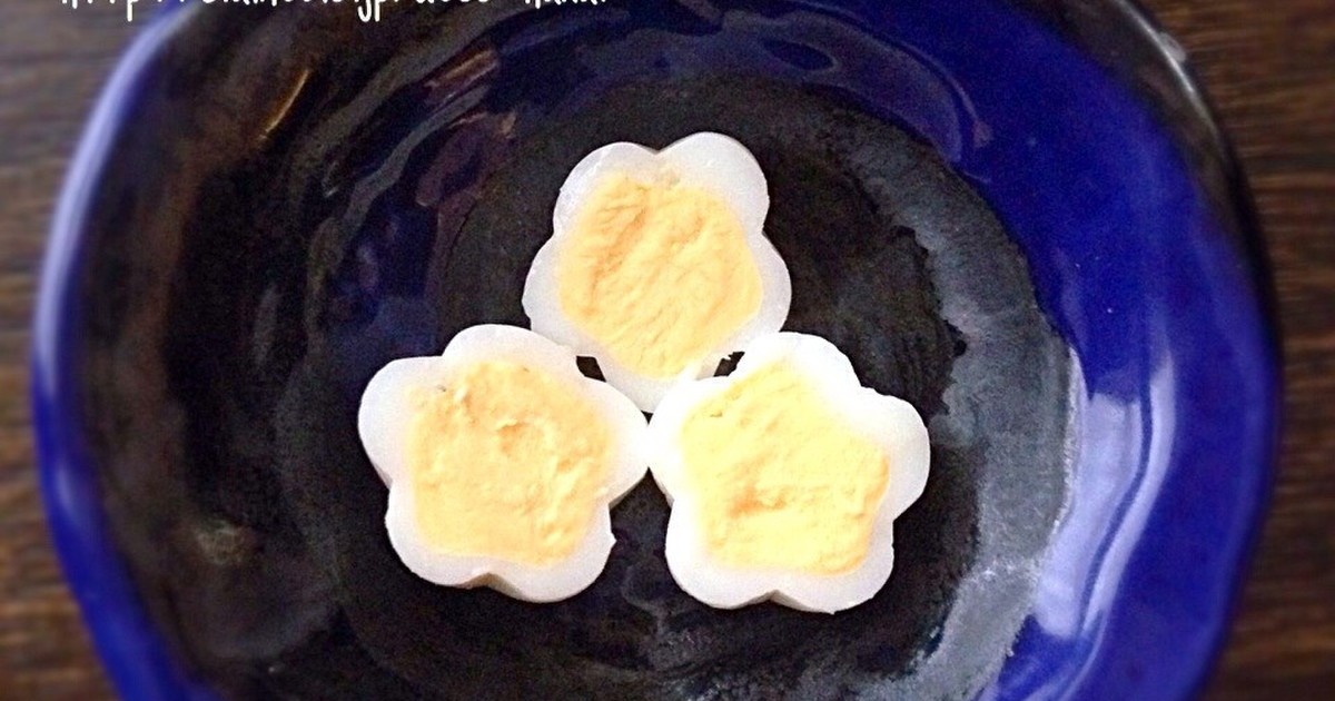 100均星の抜き型でお花のうずらのゆで卵 レシピ 作り方 By デコhana クックパッド 簡単おいしいみんなのレシピが349万品