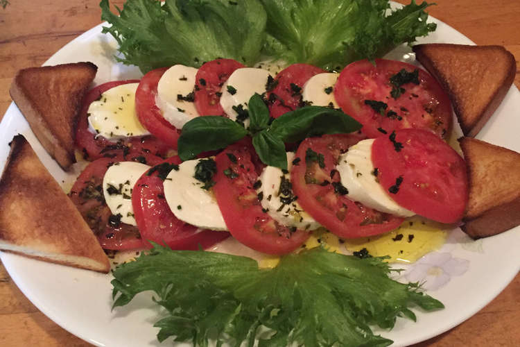 トニオ風モッツァレラとトマトのサラダ レシピ 作り方 By ラターシュ クックパッド 簡単おいしいみんなのレシピが354万品