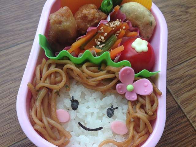 50 焼きそば キャラ 弁 アニメ画像
