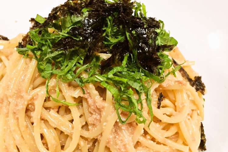 昆布茶で簡単たらこパスタ レシピ 作り方 By まさやすぅ クックパッド