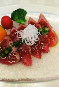 マグロのたたき