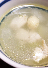 冬瓜と鶏の中華風スープ