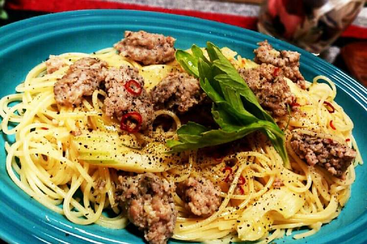 ハーブ香る イタリアンソーセージのパスタ レシピ 作り方 By Bechiko103 クックパッド 簡単おいしいみんなのレシピが352万品