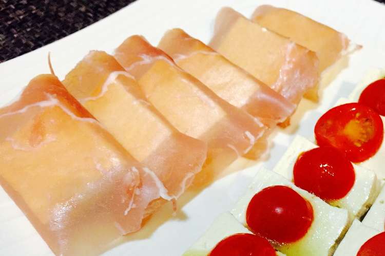 簡単2分 昔豆腐と生ハムのアペタイザー レシピ 作り方 By ねぎょりた クックパッド 簡単おいしいみんなのレシピが376万品