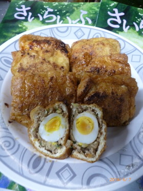 油揚げ餃子