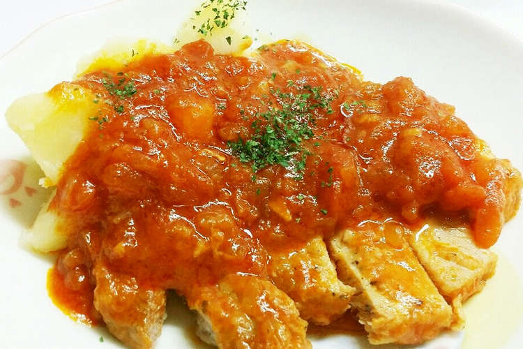 豚ロースのトマト煮 レシピ 作り方 By まちくり クックパッド 簡単おいしいみんなのレシピが366万品
