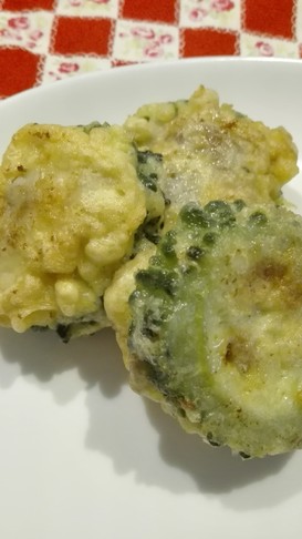 ゴーヤの種もワタも!丸ごとピカタ