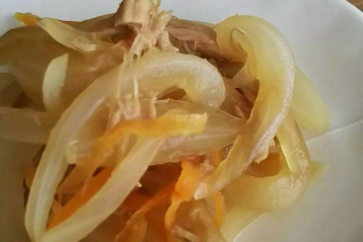 常備菜に 玉ねぎにんじんツナの和風炒め レシピ 作り方 By ほっこり母さん クックパッド 簡単おいしいみんなのレシピが376万品