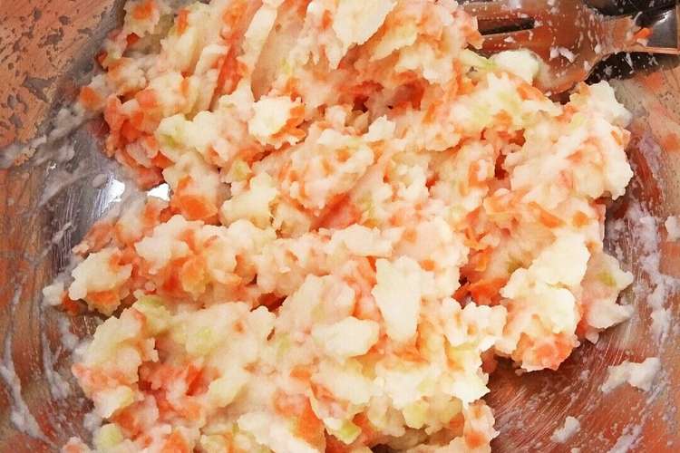 離乳食中期 ポテトサラダ レシピ 作り方 By ちゃむ クックパッド 簡単おいしいみんなのレシピが360万品