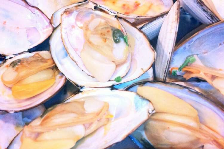 白貝の酒蒸し 酒の肴にピッタリ レシピ 作り方 By ピンクの雪だるま クックパッド