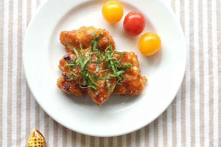作り置きにも 鶏ささみの胡麻味噌焼き レシピ 作り方 By ラビー クックパッド 簡単おいしいみんなのレシピが352万品
