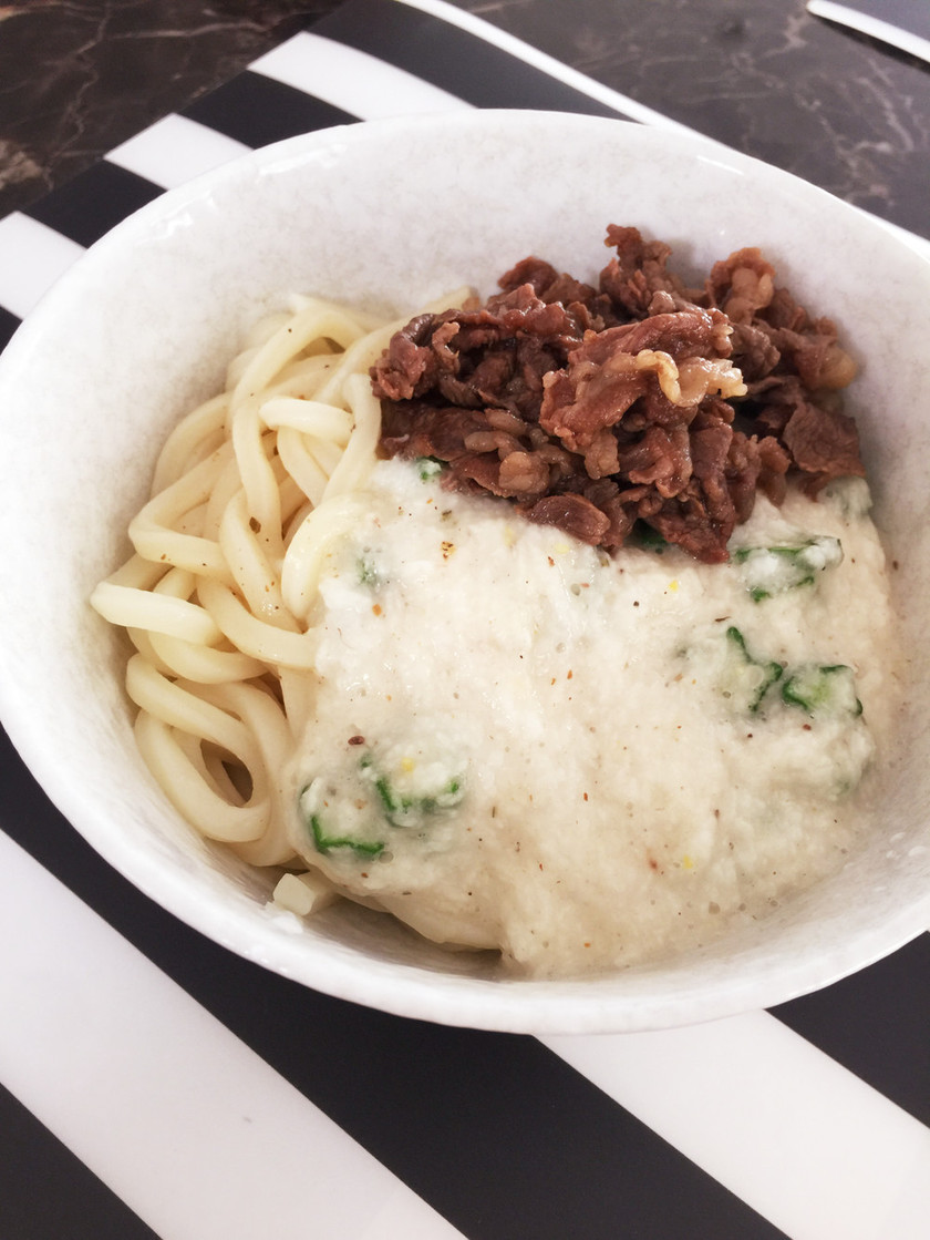 丸亀製麺CM!トロねばぶっかけ牛肉うどん by 3人ママクック☆ ...