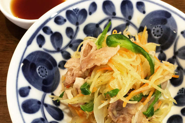 簡単 じゃがいもの野菜炒め 常備菜にも レシピ 作り方 By Moemamy クックパッド 簡単おいしいみんなのレシピが360万品