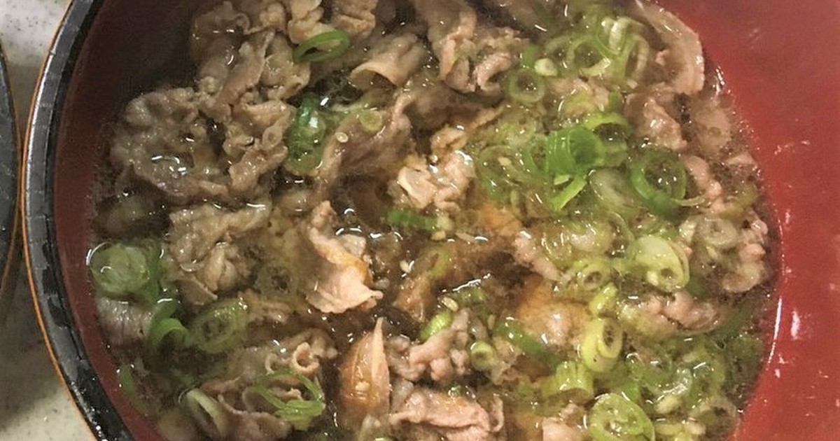 シェフ直伝 大阪名物 千とせ風肉すい レシピ 作り方 By 植野利幸シェフ クックパッド 簡単おいしいみんなのレシピが371万品