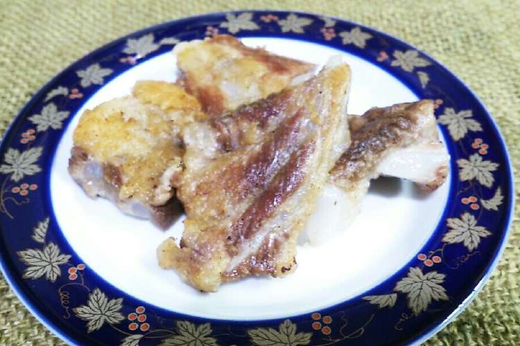 豚軟骨のカリカリ焼き レシピ 作り方 By ふかふかぴーちゃん クックパッド 簡単おいしいみんなのレシピが360万品
