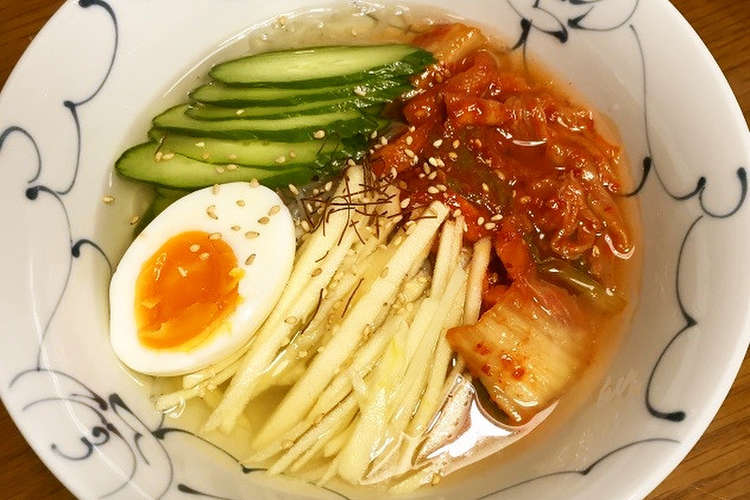 白滝で韓国風冷麺 ダイエット用 レシピ 作り方 By うにらさん クックパッド 簡単おいしいみんなのレシピが352万品