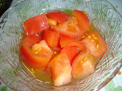 冷やしトマト★ウチ流の写真