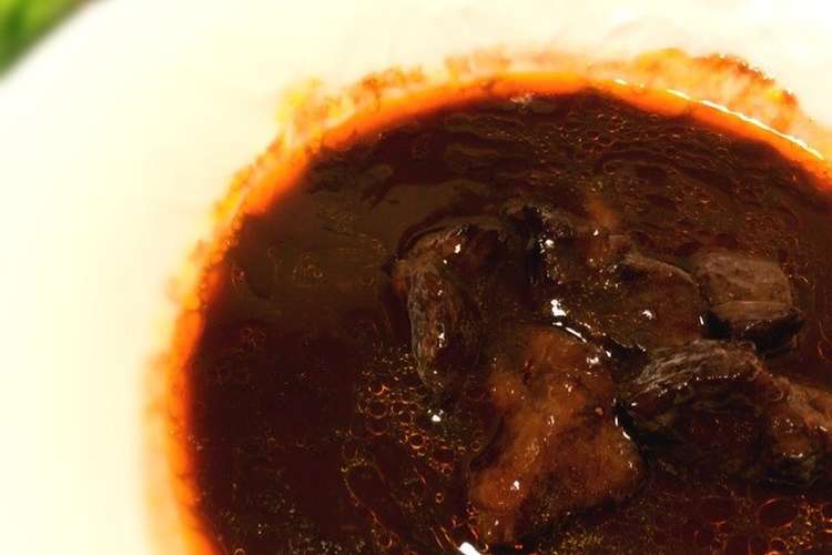 炊飯器でok 牛スネ肉の赤ワイン煮 レシピ 作り方 By あきtoぴち クックパッド 簡単おいしいみんなのレシピが352万品