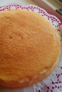 巨）souffle cheesecake