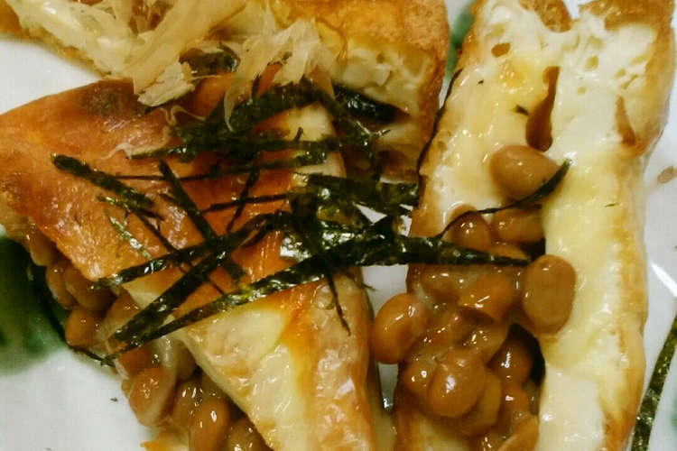 簡単 スピードおかず 厚揚げ納豆 レシピ 作り方 By やまのあやち クックパッド 簡単おいしいみんなのレシピが352万品