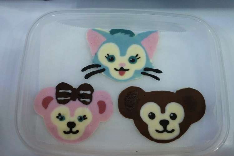 ダッフィーのチョコプレート レシピ 作り方 By えんたんmama クックパッド 簡単おいしいみんなのレシピが359万品