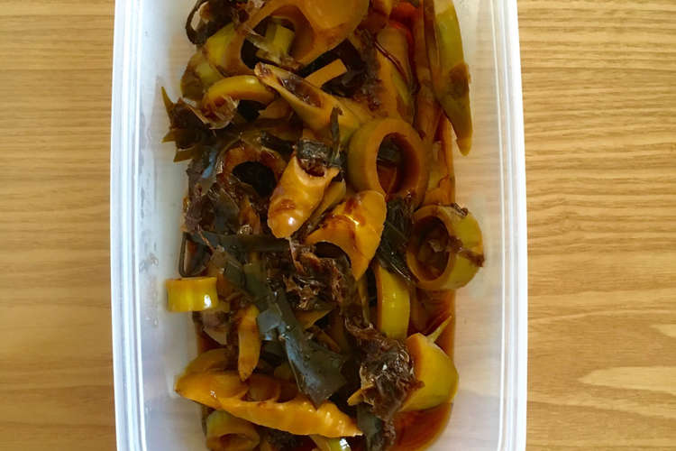 常備菜に はちくの煮物 レシピ 作り方 By Pooko132 クックパッド 簡単おいしいみんなのレシピが355万品