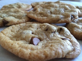 アメリカ風チョコチップクッキーの画像