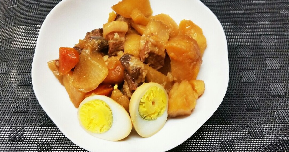 炊飯器で豚肉と野菜の角煮 by 舞依ちゅん 【クックパッド】 簡単おいしいみんなのレシピが355万品