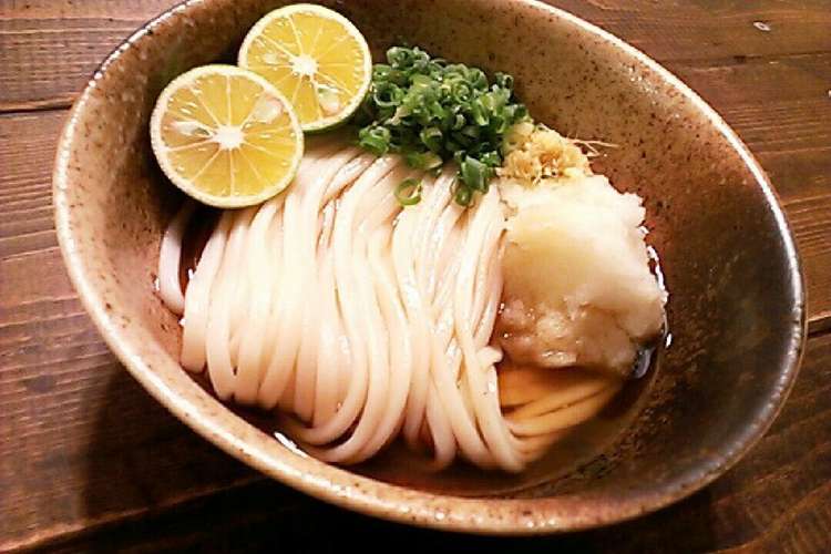 冷やしうどんの王道 すだちぶっかけうどん レシピ 作り方 By サブちゃん クックパッド 簡単おいしいみんなのレシピが353万品